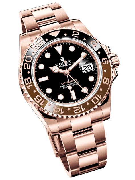 rolex gmt-master ii in oystersteel and everose gold root beer|everose gold gmt master.